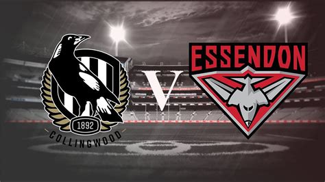Collingwood vs Essendon .